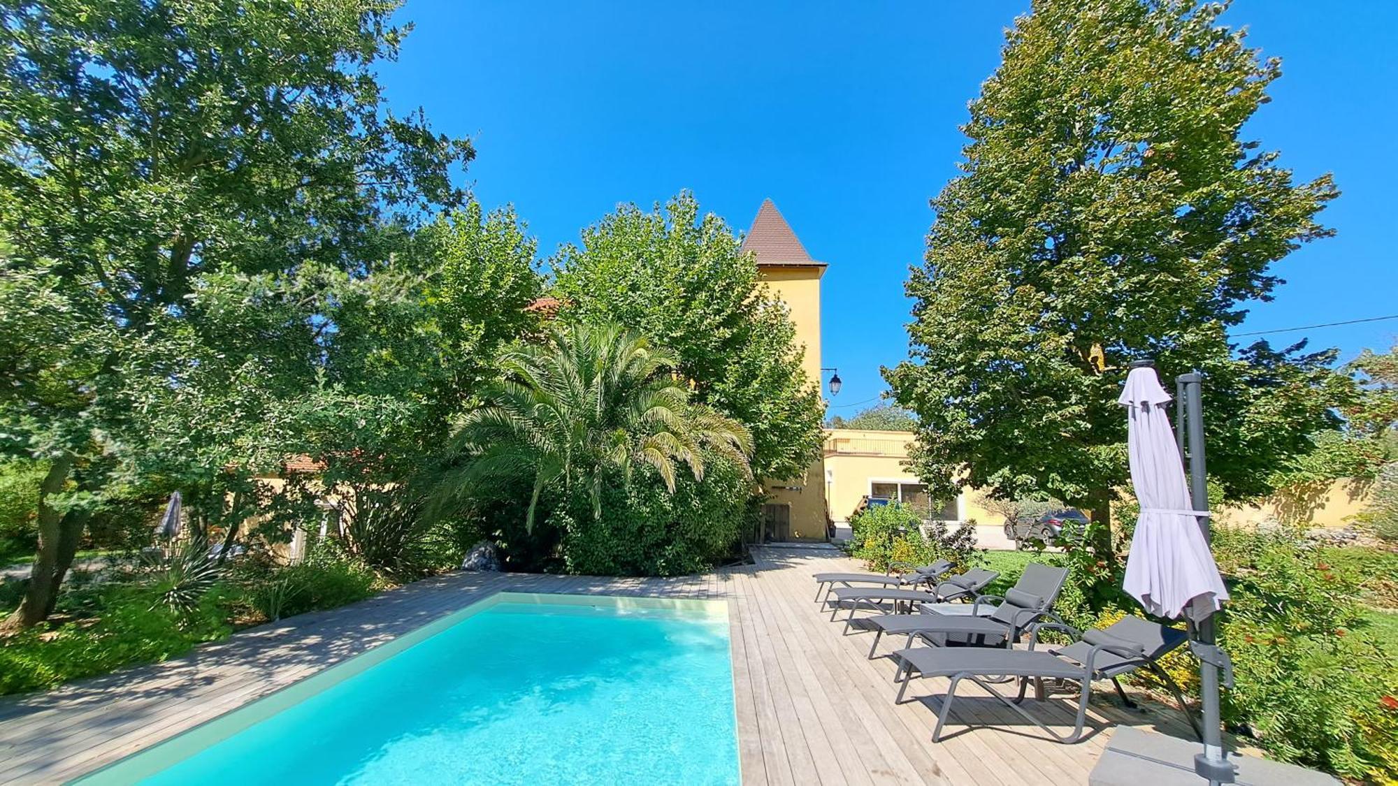 Les Chambres Du Chateau De Fenestrelle Aubagne Exterior foto